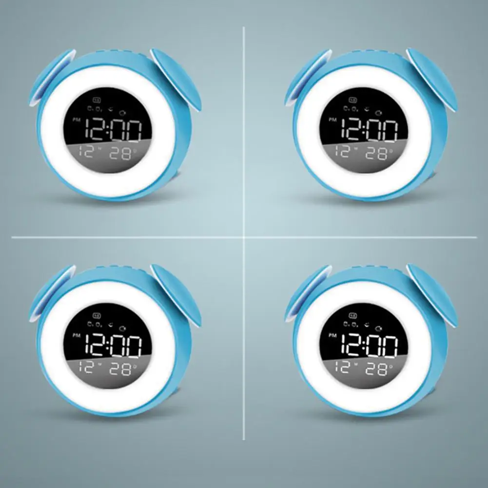 Музыкальный светодиодный Будильник детский будильник ночсветильник звуковой