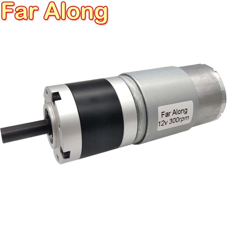 Планетарный редуктор постоянного тока 12 В 24 низкая скорость 10-500 об/мин с высоким