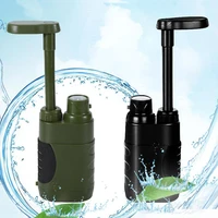 outdoor water filter survival camping hiking tourism system emergency filtration gadgets tactical gear for family purifier self
