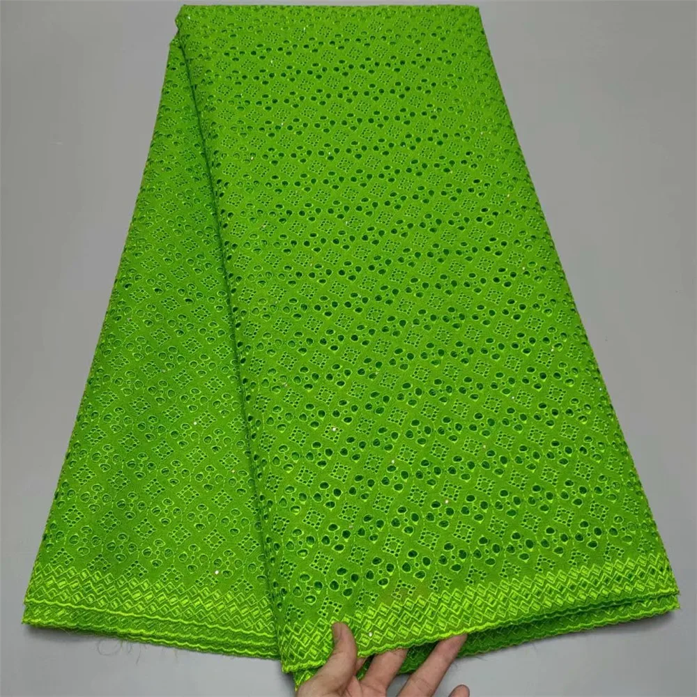 

FamiliarLatest в африканском стиле 100% хлопок кружево ткань 2021 высокое качество камни платье с кружевом и вышивкой в нигерийском стиле кружевная шв...