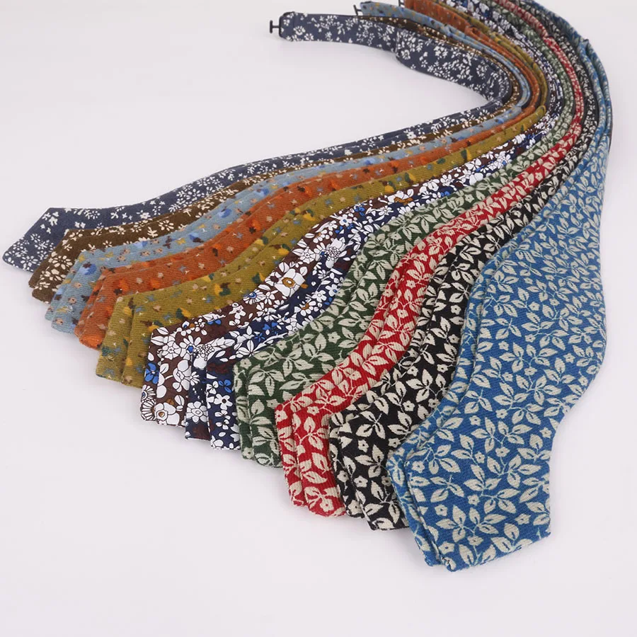 Linbaiway хлопковые мужские галстуки-бабочки самодельный галстук-бабочки для женщин