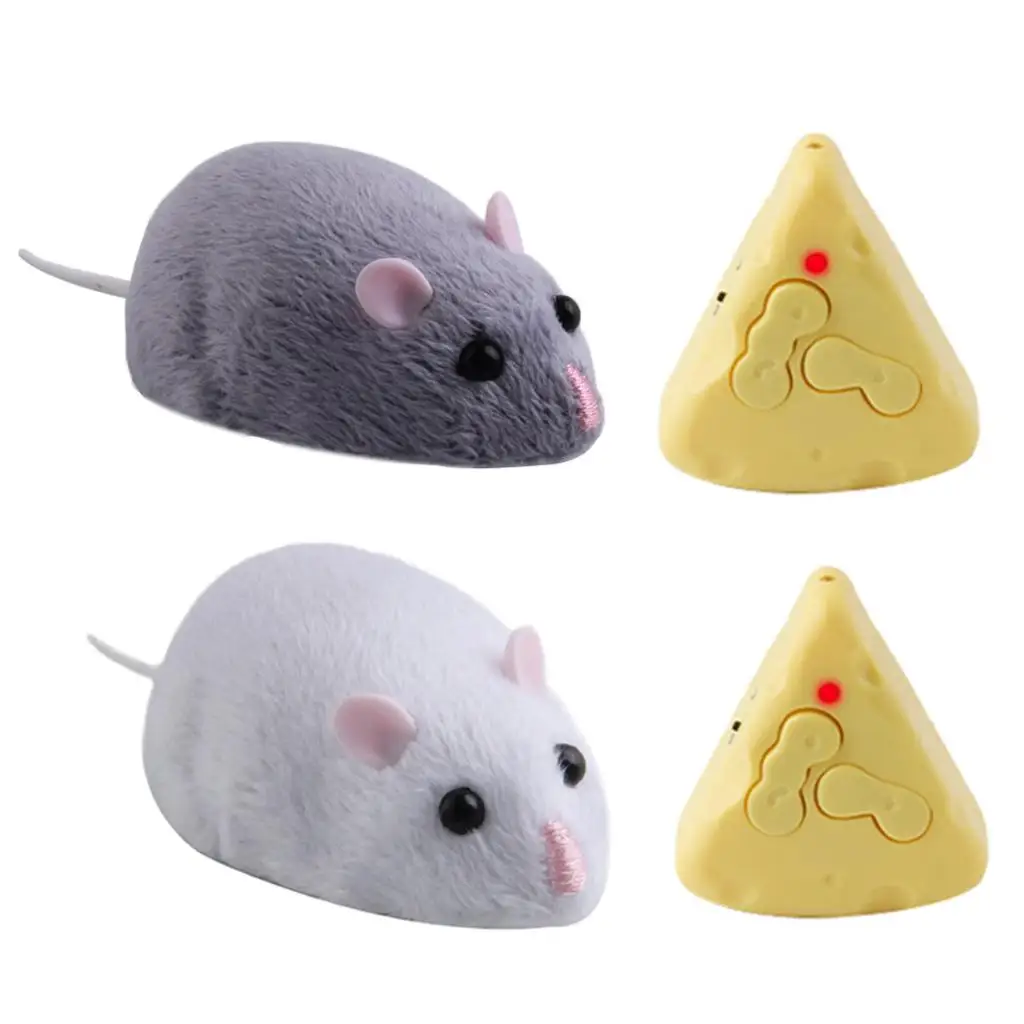Electronic Movable Mouse Rat RC Toy Chew Training Funny | Дом и сад