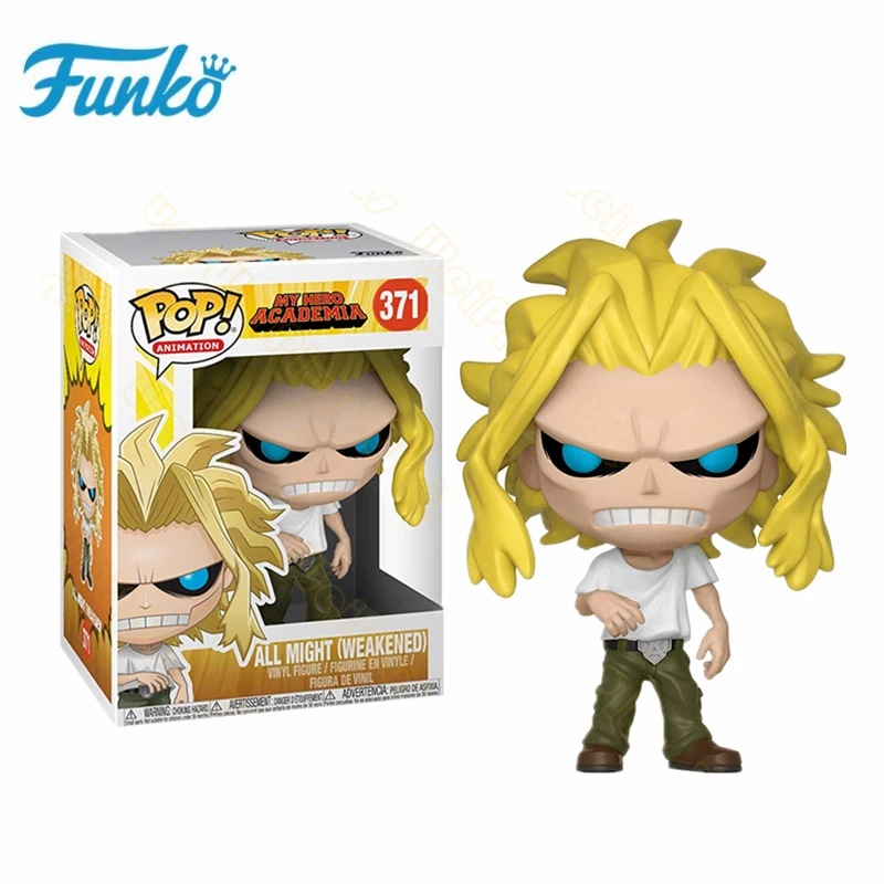Funko pop My Hero Academy DEKU обучение TODOROKI ALL MIGHT кацуки виниловая Коллекция Фигурки Модель игрушки подарок на день рождения