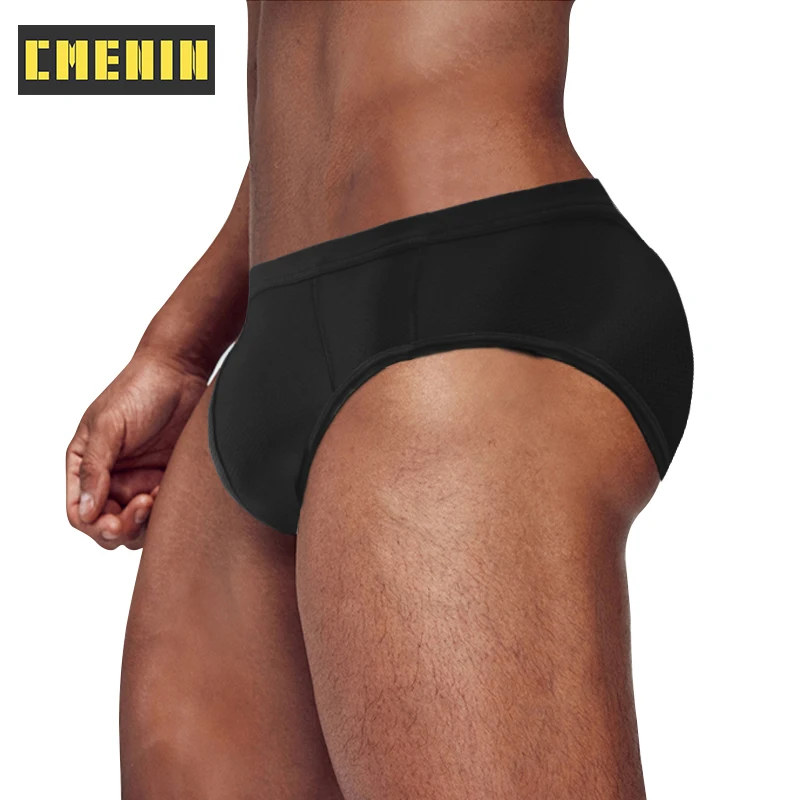 

New Brand Nylon Sexy Man Underwear jockstrap Brief Quick Dry Men's Briefs Bikini Gay Men Underpants Innerwear Funny CM808