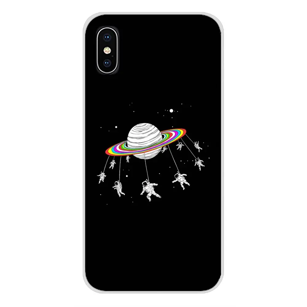 Чехол из ТПУ для Huawei G7 G8 P7 P8 P9 P10 P20 P30 Lite Mini Pro P Smart Plus 2017 2018 2019 астронавты веселый Go