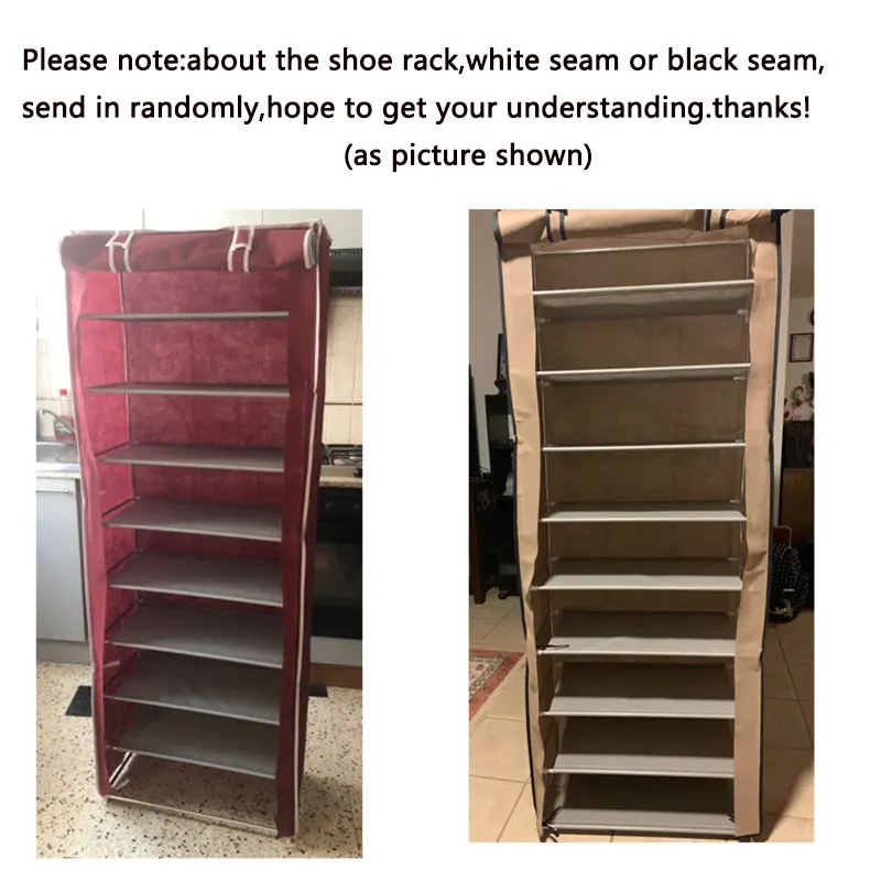 Простая полка для обуви пылезащитный шкаф хранения Многоуровневая небольшая