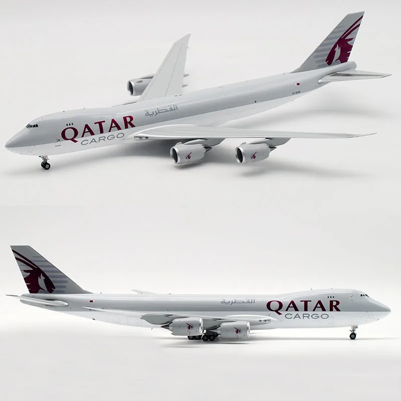 Модель самолета B747 37 см 1:200 Катар модель из металлического сплава с базовым шасси