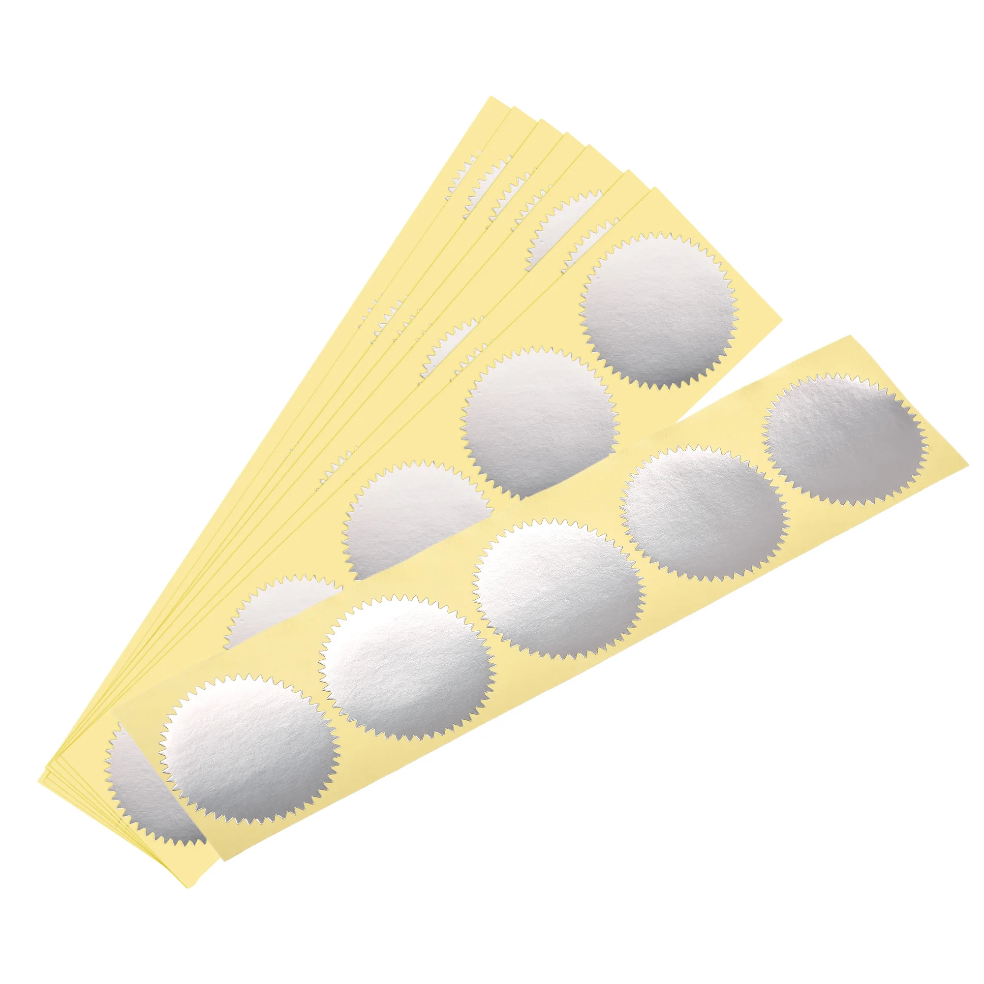 

Uxcell этикетки для печати 50 мм для приглашений и выпускного серебристого цвета, упаковка из 100