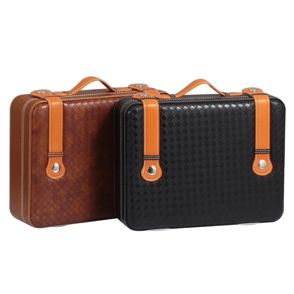 COHIBA кожаный портсигар коробка для сигар дорожная сумка стиль кедровая древесина