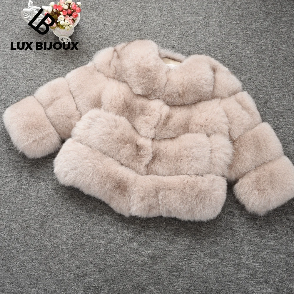 

2021 Real Fox Fur Coat High Quality Natural Genuine Fur Overcoat Women Luxury Fashion Thick Warm Fur Jacket S7515