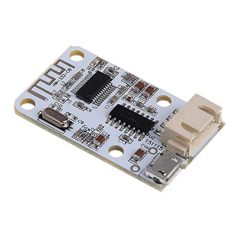 DC 5V Micro USB мощность 3 Вт + Bluetooth 4 0 аудио приемник плата беспроводной цифровой