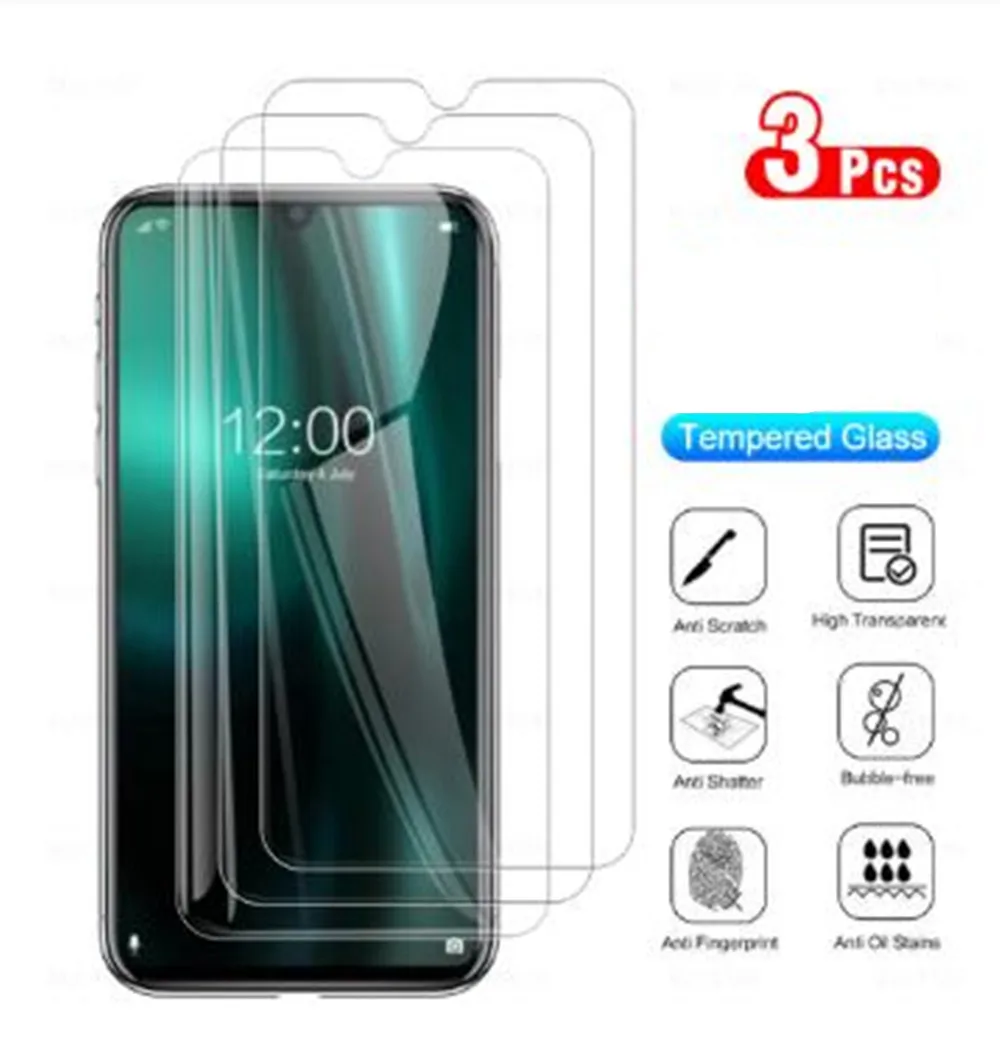 Защитное стекло для Doogee N20 Pro 3-1 шт. закаленное Для Y9 PLUS 6 3 дюйма защитное |