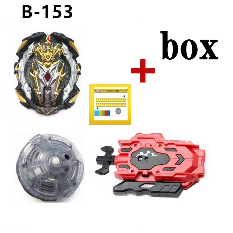 Электрический Beyblade Burst B-153 спиннинг Beyblades Imperial Aegis с пусковой установкой и коробкой Электрический B153 вращающийся светильник Bayblade