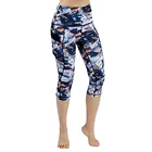 Женские брюки для йоги SAGACE, летние укороченные брюки для йоги с карманами и высокой талией