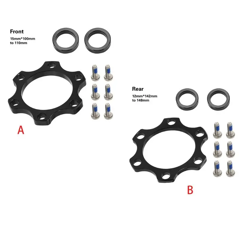 Передняя Задняя тяга для велосипеда адаптер преобразования ступицы аксессуары