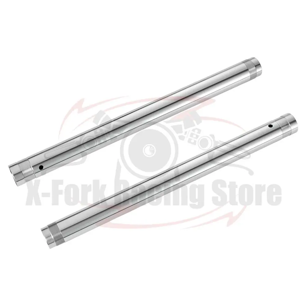 Трубы передней вилки трубы внутренней серебряная пара для YAMAHA XP500 T-MAX530 2015-2016