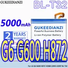Яркий аккумулятор 5000 мАч для LG G6 G600 H872 VS988 LS993 US997 BL T32