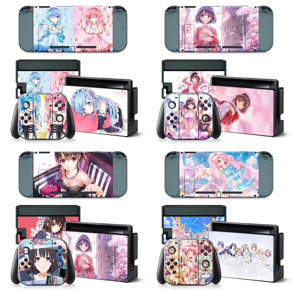 Милый дизайн для консоли Nintendo Switch и наклейки на контроллер виниловые |