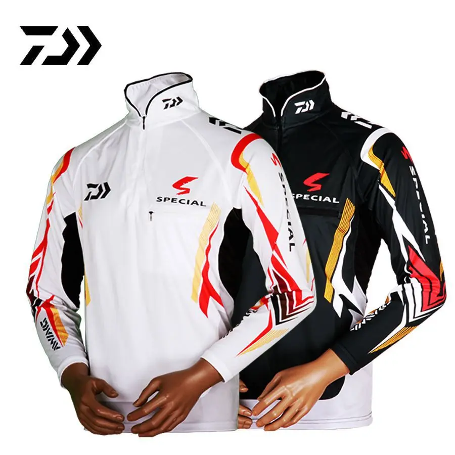 Daiwa Спортивная рыболовная рубашка с защитой от ультрафиолета походная одежда