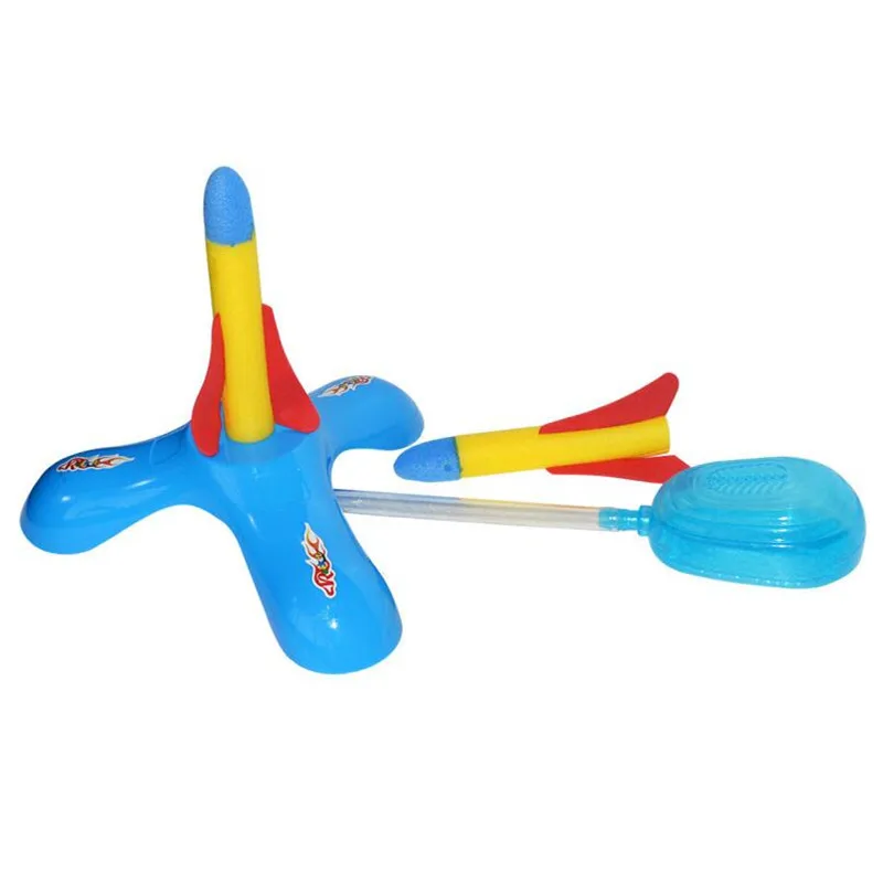 Детские уличные игрушки шаги пузырьковый комплект ракеты веселье Спортивная