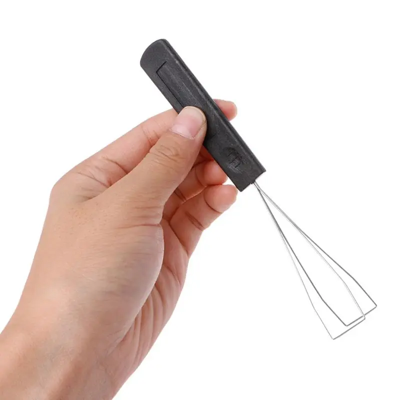 

Steel Keyboard Key Keycap Puller Plastic Handle Remover Key Cap Cleaning Tool 62KA