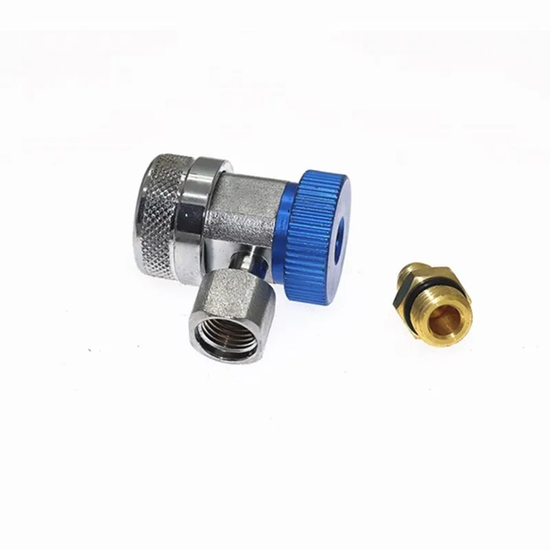 Регулируемый быстроразъемный адаптер R134A A/C для кондиционера/кондиционера