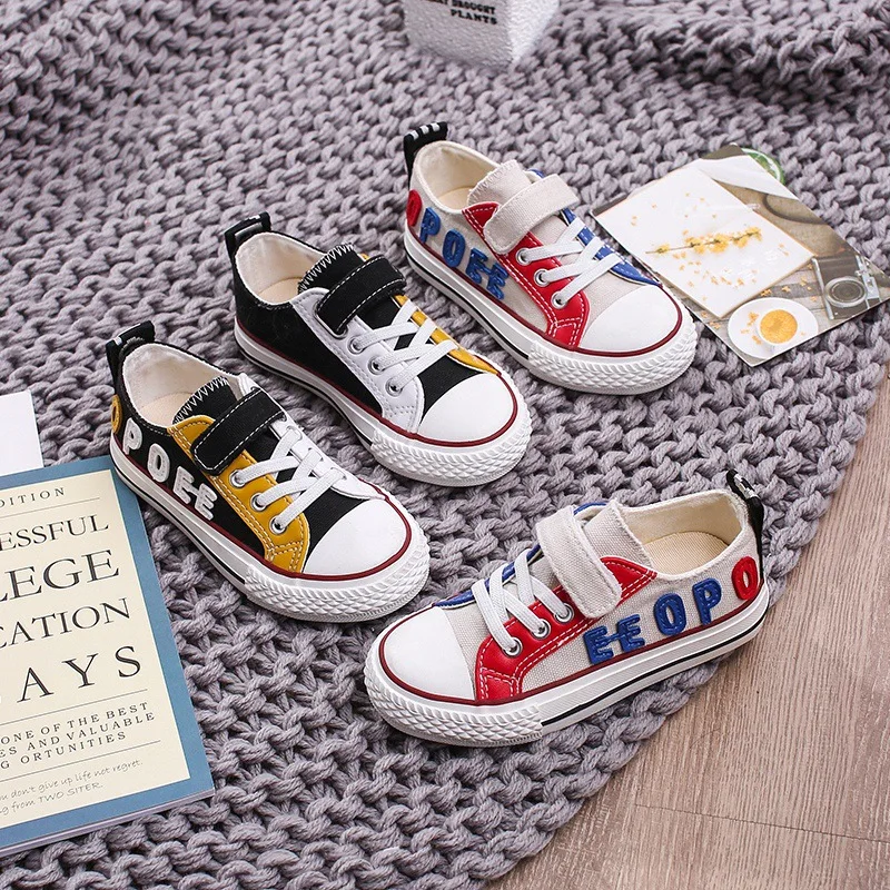 

Canvas Children Shoes Kids Sneakers Toddler Boy Shoes Breathable Girls Canvas Shoes Casual Child Flat Shoes Kid Sport Shoes