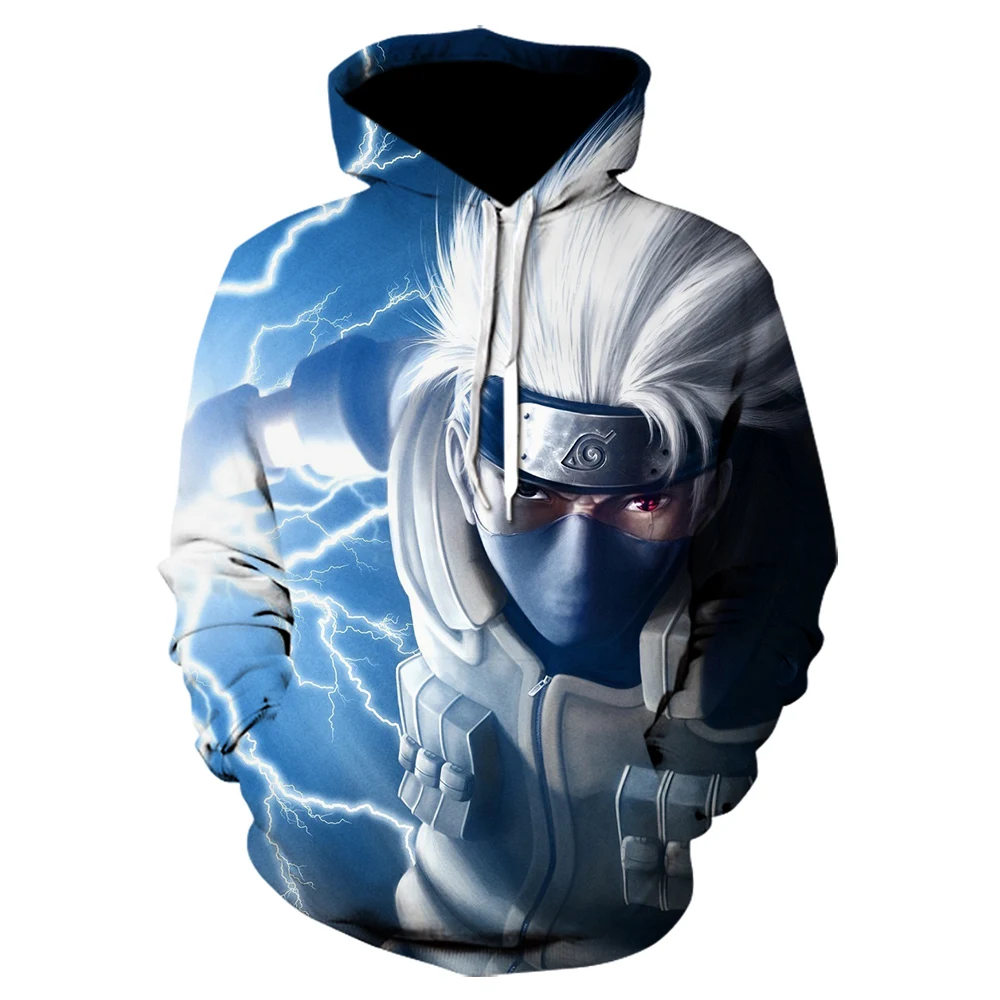 

2021 New Men's Hoodie Children's Pullover 3D Printing Japanese Anime Sweatshirt Cartoon Hooded Coat