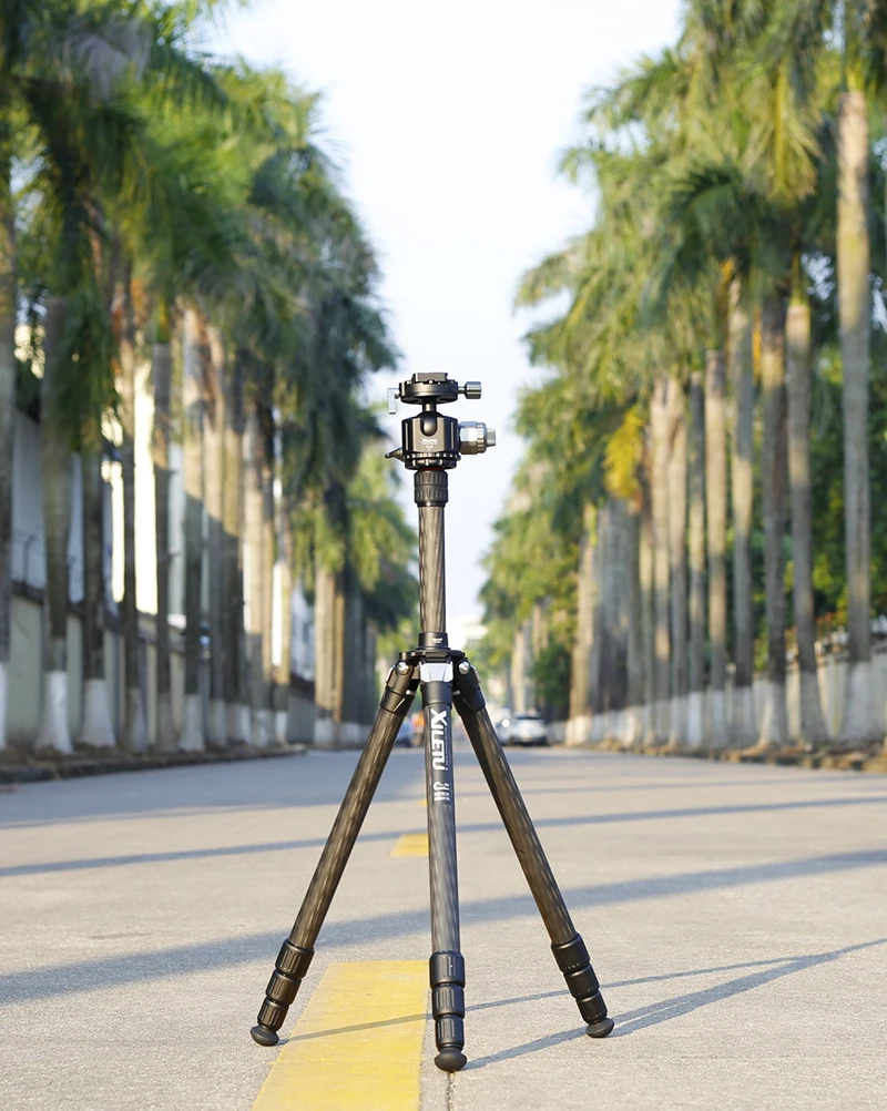 Штатив XILETU XLS 284C + G44 из углеродного волокна для профессиональной фотосъемки