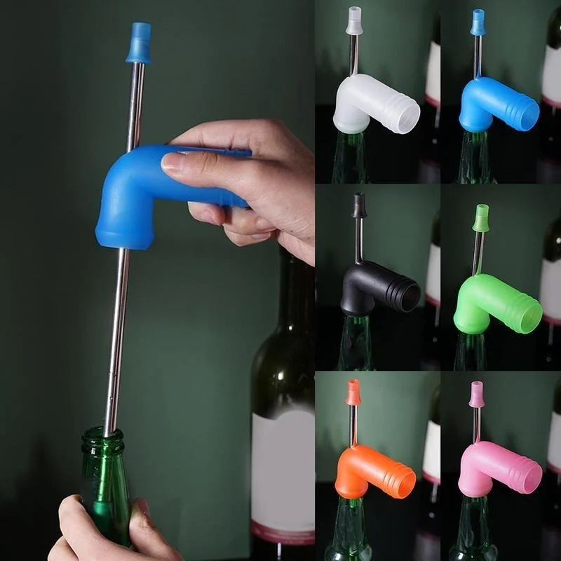 Новинка 2021 трубочка для пива и подводного плавания воронка Slammer двойное