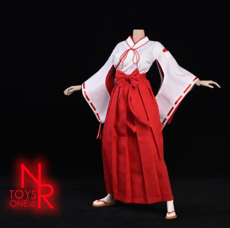 

NR20 1/6 Scale Female Clothes Witch Kimono Bow and Arrow Set Fit 12" Action Figure Model Body Accessories