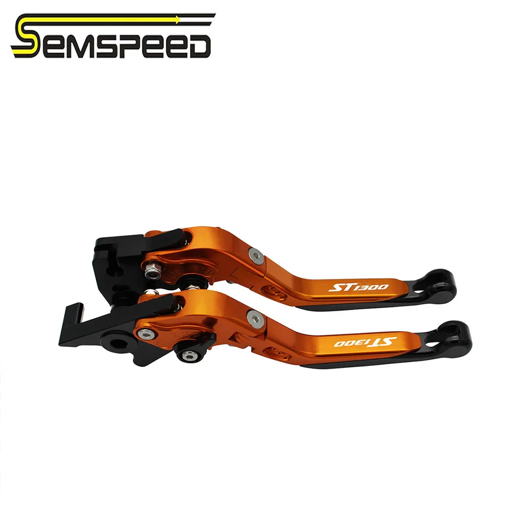SEMSPEED ST1300 лого мотоцикла CNC Складные Выдвижные рычаги тормозного сцепления ручки