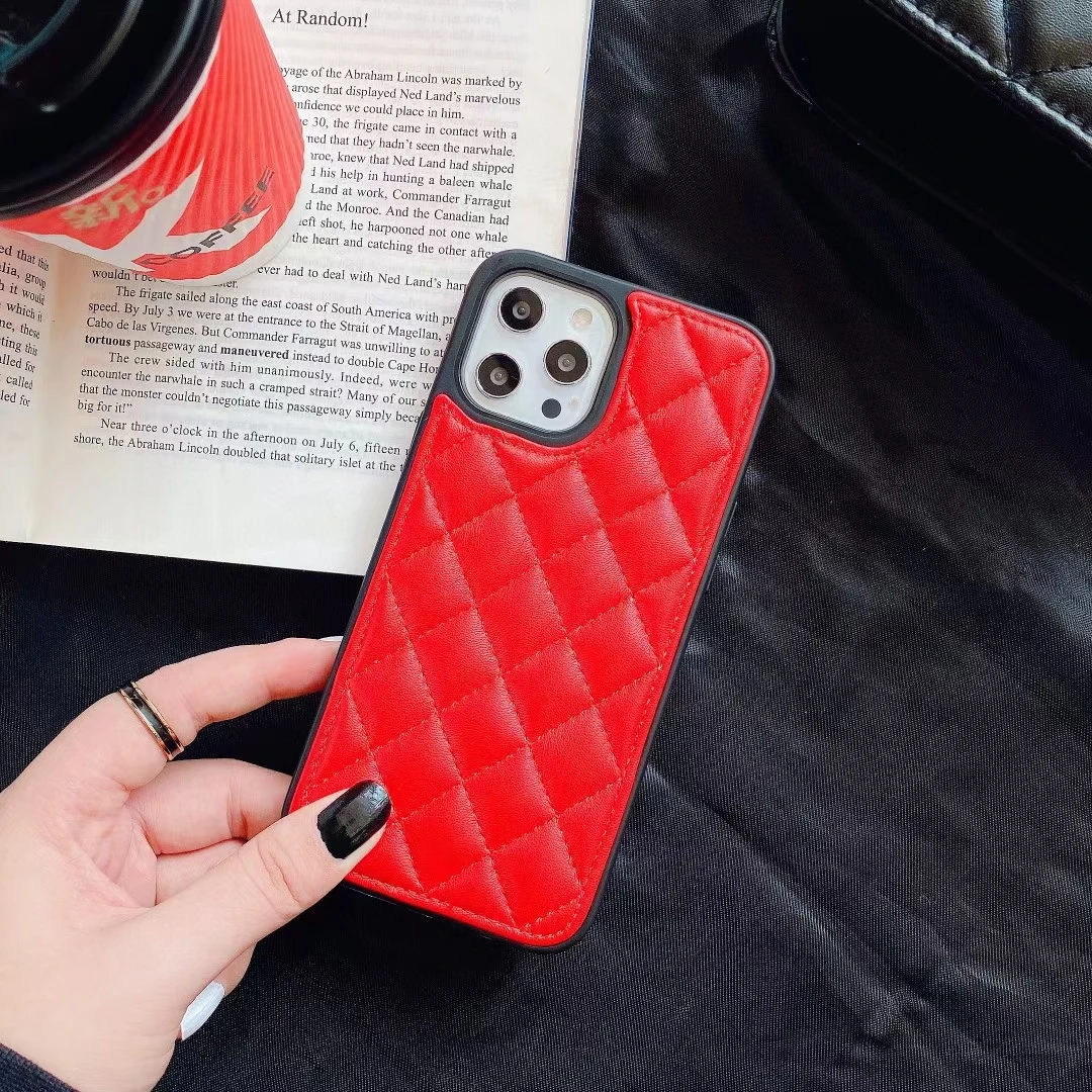 

Luxury brand Leather fabric Thin Phone Case For iPhone XS MAX XR X 8 7 Plus Plating Soft TPU Silicone Full Cover Shockproof Caqa