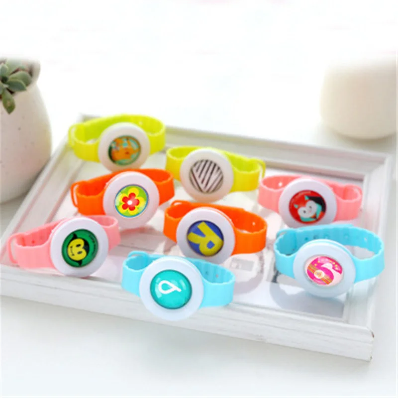 

Children's mosquito repellent bracelet essential oil capsule can be adjusted mosquito repellent safety bracelet
