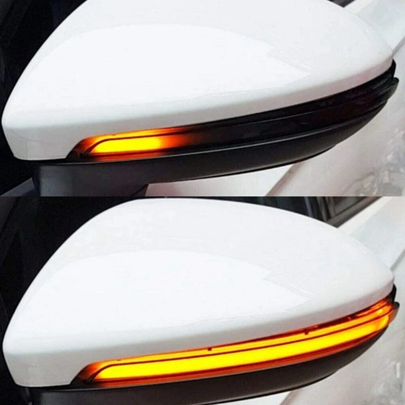 

LED Turn Signal Light for-Focus 2019 Dynamic Side Rearview Mirror Blinker Indicator 2Pcs