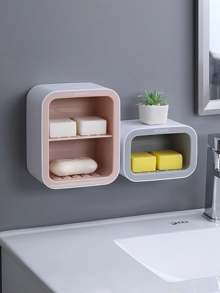 

Квадратная Коробка для мыла, держатель для мыла в ванную комнату, поднос для хранения посуды, держатель для мыла в ванную комнату, чехол, Тов...