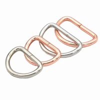 2027mm silver d ring findings purse ring metal d ring belt strap buckles d bag clasp handbag hardware leather finding webbing