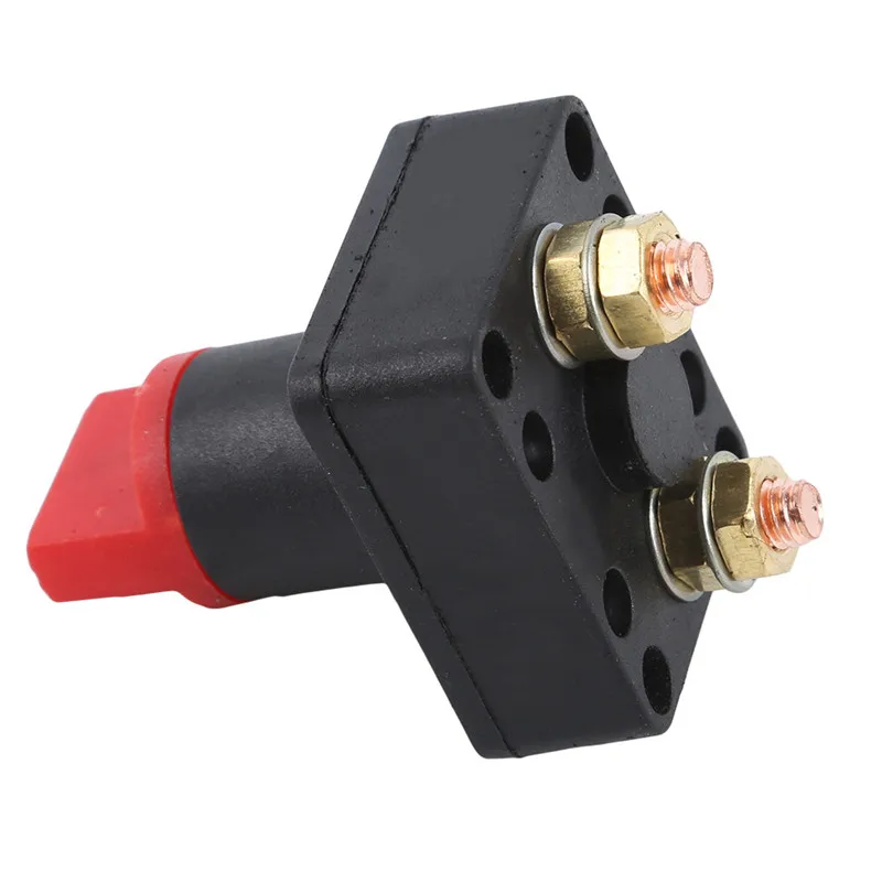1 Pc 100A Battery Isolator Isolation Switch Disconnect Power Cut Off Kill Switches For RV Boat Car Truck Auto Yacht