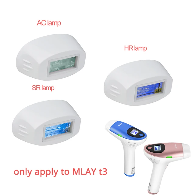 

Mlay Epilator Lens Quartz lamps Accessories For T3 IPL laser Hair Removal Skin Rejuvenation Acne clearance Lenses 500000 Flashes