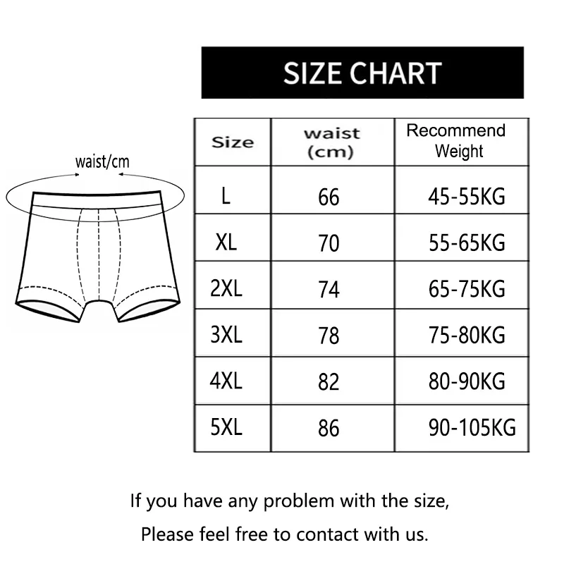 6Pcs Men's Underwear Cotton Boxers Man Breathable Silk Solid Shorts Brand Underpants Men Boxer for Family Sexy Mens Underwear
