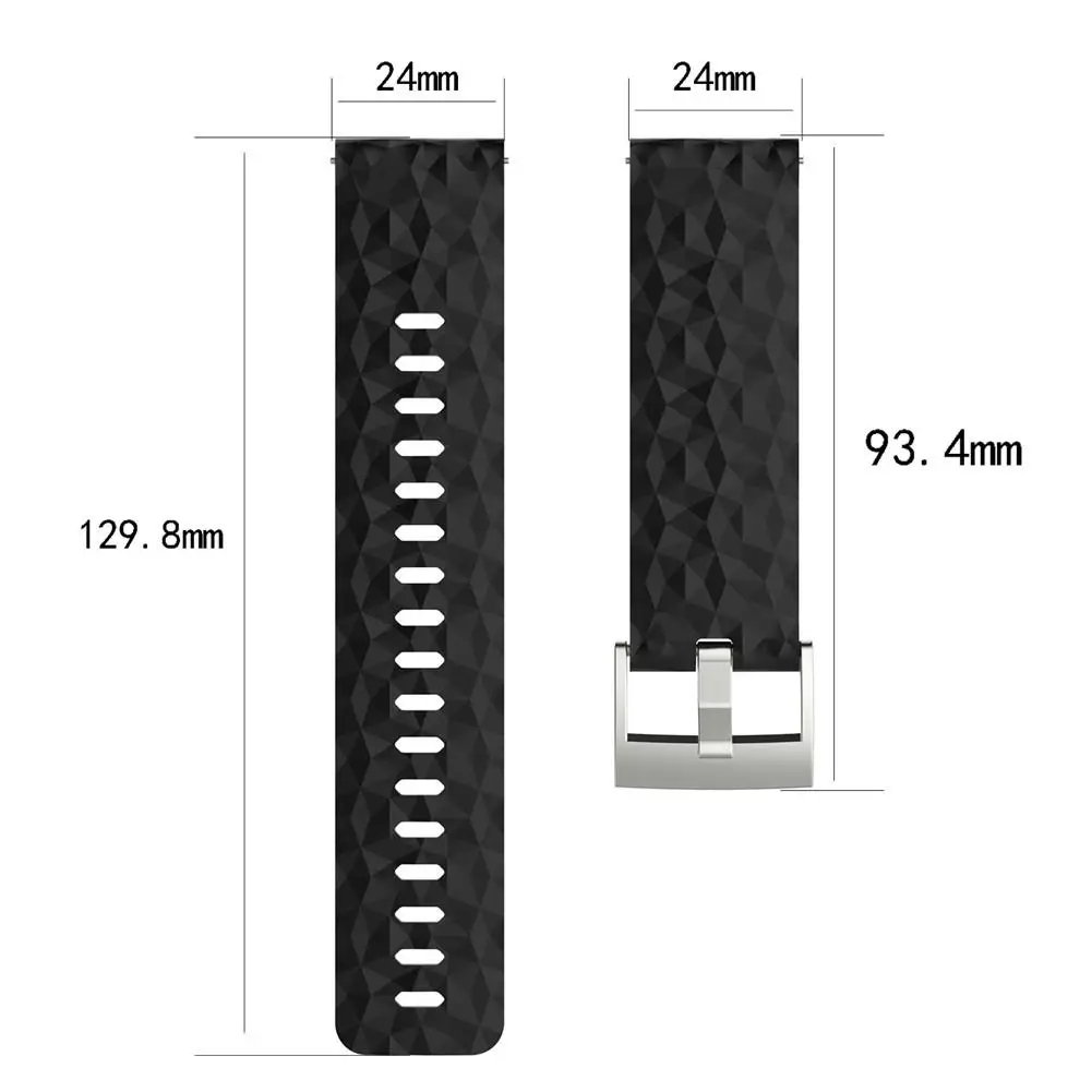 

Silicone Replacement Wrist Strap Watch Band For Suunto Spartan Wrist HR Baro Amber Watch