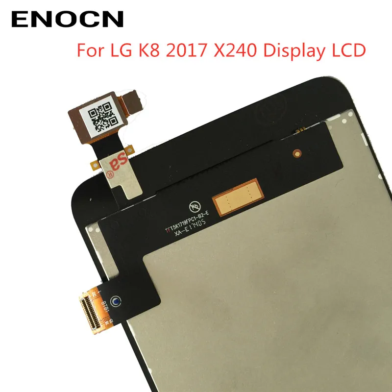 Оригинальный ЖК-дисплей ENOCN для LG K8 2017 X240 сенсорный экран дигитайзер с рамкой