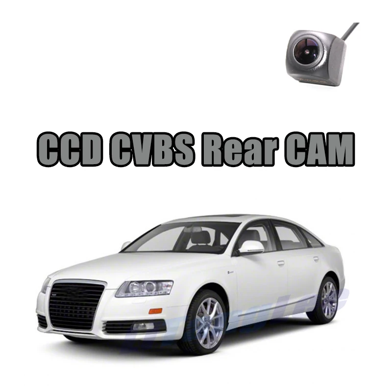 

Автомобильная камера заднего вида CCD CVBS 720P для Audi A6 C6 4F A8 S8 D3 4E, камера заднего вида с функцией ночного видения, водонепроницаемая парковочная...