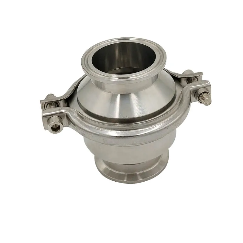 

1-1/2" 38MM OD Sanitary Check Valve Tri Clamp Type Stainless Steel SS304 Ferrule OD 50.5mm Fit 1.5" Clamp Clover