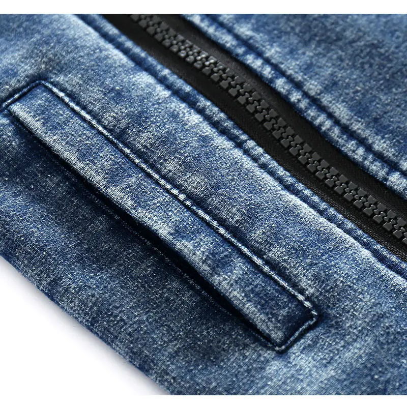 

Autumn Infant Baby Boy Girl Kids Long Sleeve Denim Hooded Romper Zipper Baby Cotton Jumpsuit NewbornClothes Outfit