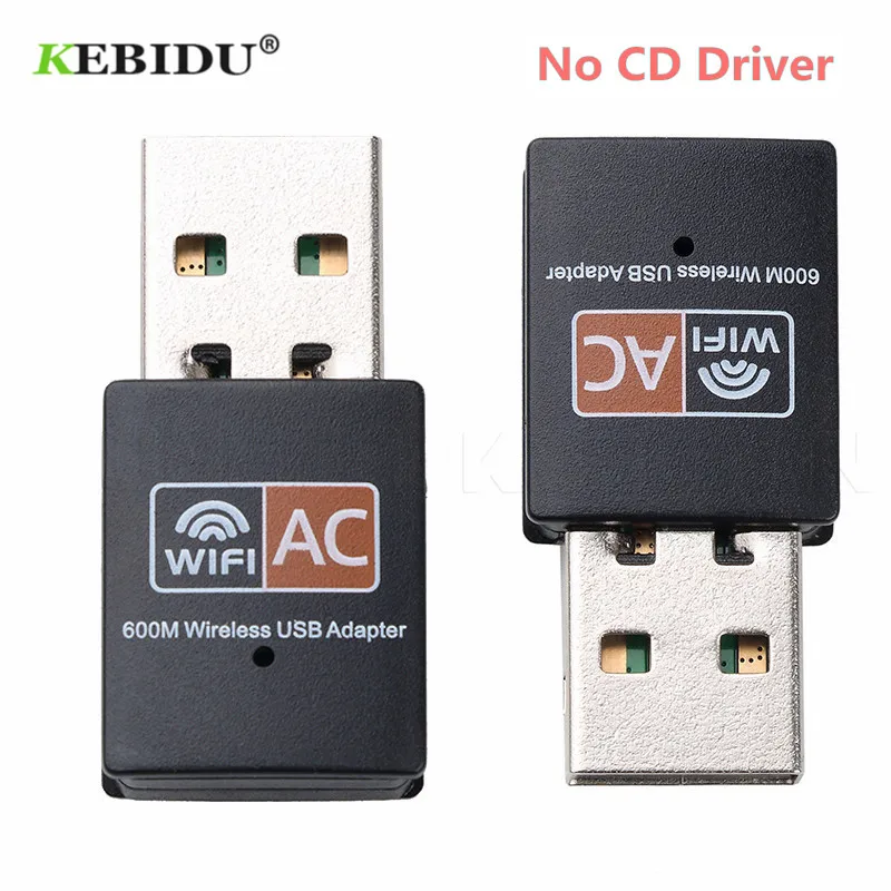 Новейший беспроводной USB WiFi адаптер 600 Мбит/с wifi приставка для ПК сетевая карта