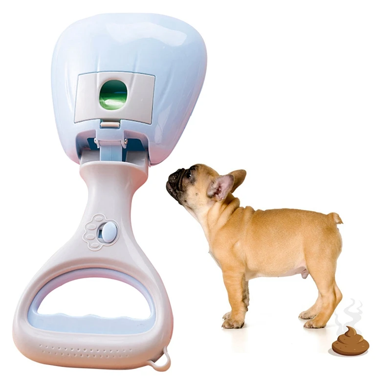 

Pet Pooper Scooper Lightweight Dog Waste Scoop Dog Poop Scoop With 1Pcs Dog Poop Bag Pet Outdoor Cleaning Tools