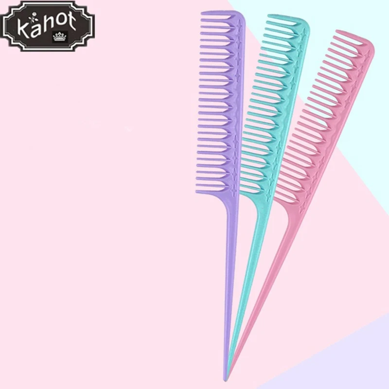 

Парикмахерская профессиональная расческа с Острым Хвостом для стрижки волос парикмахерская расческа для макияжа Стайлинг расческа для во...