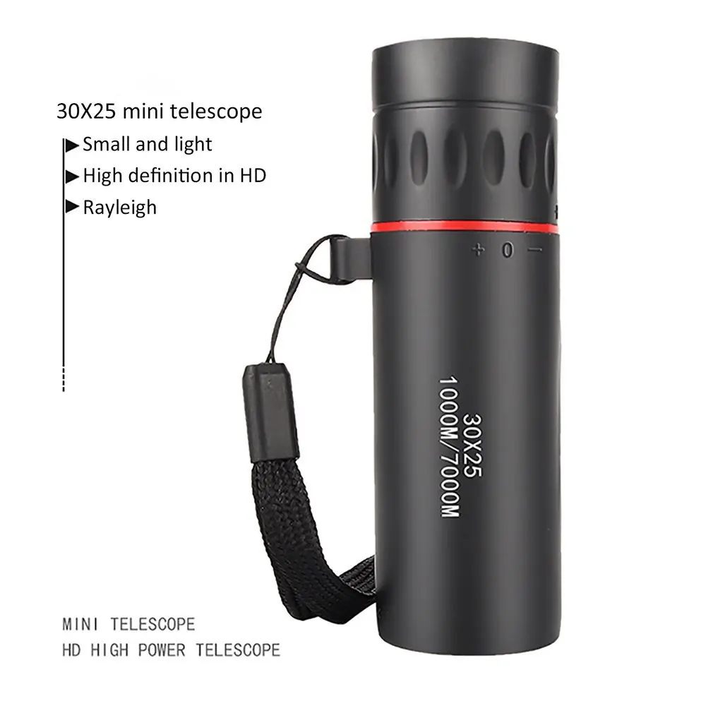 

Mini Pocket Monocular Telescope Zoom Monocular Handy Scope Optical for Outdoor Traveling Hunting Camping Compact Rifle Telescope