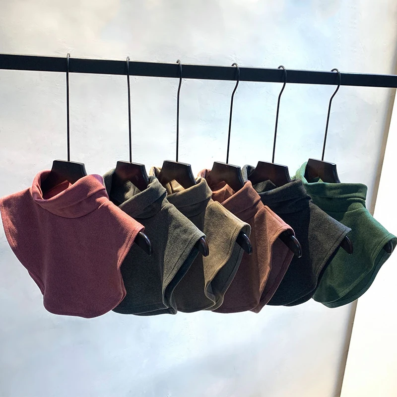 

Fake collar new popular Korean style women's versatile fake collar autumn and winter warm Bib sweater garment accessories